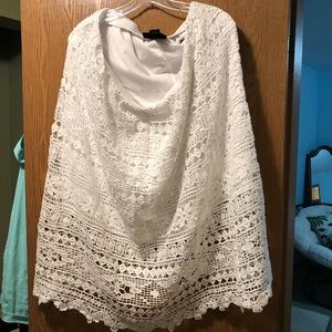 Size 20 Lane Bryant lace skirt